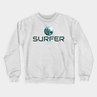 Surfer Girl Surf T-Shirt Crewneck Sweatshirt